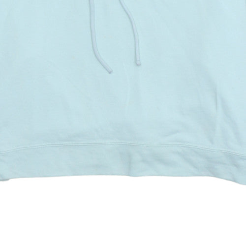 Womens UK Size 18 adidas Blue Pullover Hoodie