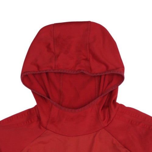 Boys UK Size 15-16 Years adidas Red Pullover Hoodie