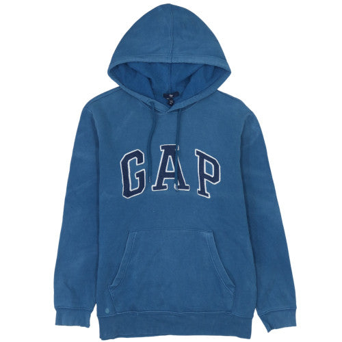 Mens UK Size S Gap Blue Pullover Hoodie