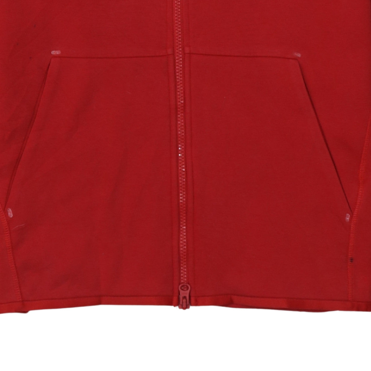 Mens UK Size S Nike Red Full Zip Hoodie