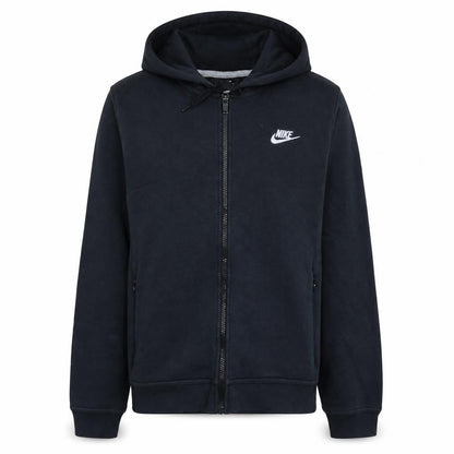 Mens UK Size L Nike Black Full Zip Hoodie