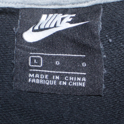 Mens UK Size L Nike Black Full Zip Hoodie