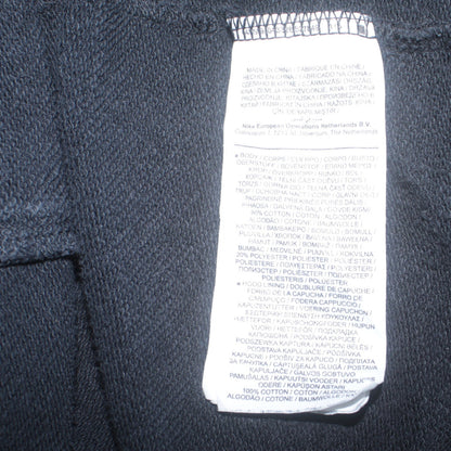 Mens UK Size L Nike Black Full Zip Hoodie