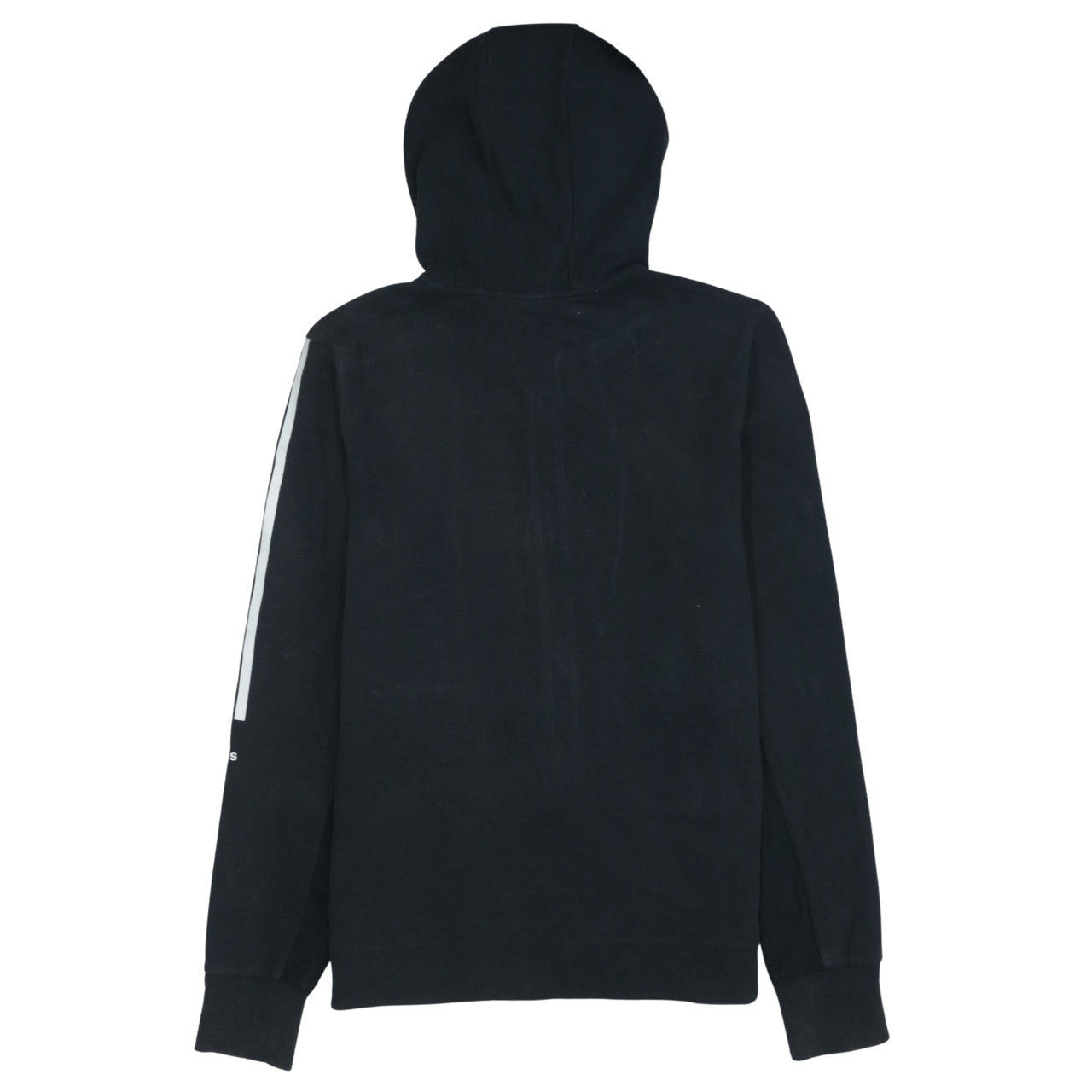 Womens UK Size M adidas Black Full Zip Hoodie