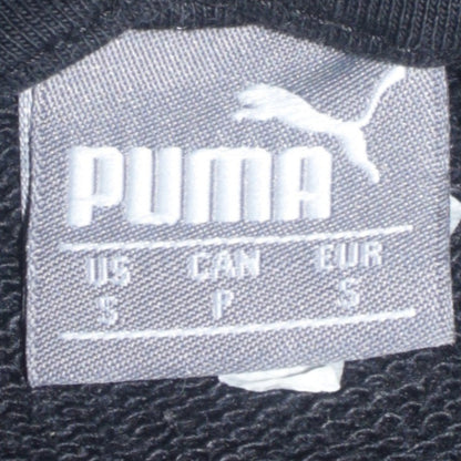 Womens UK Size S PUMA Black Full Zip Hoodie