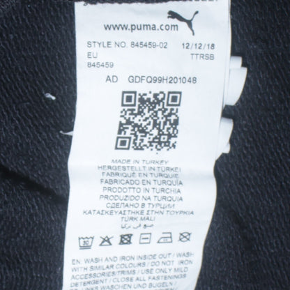 Womens UK Size S PUMA Black Full Zip Hoodie