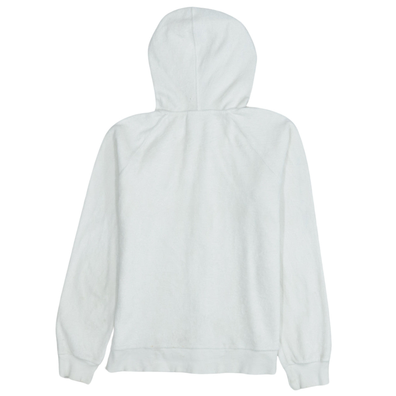 Womens UK Size XS Reebok White Full Zip Hoodie