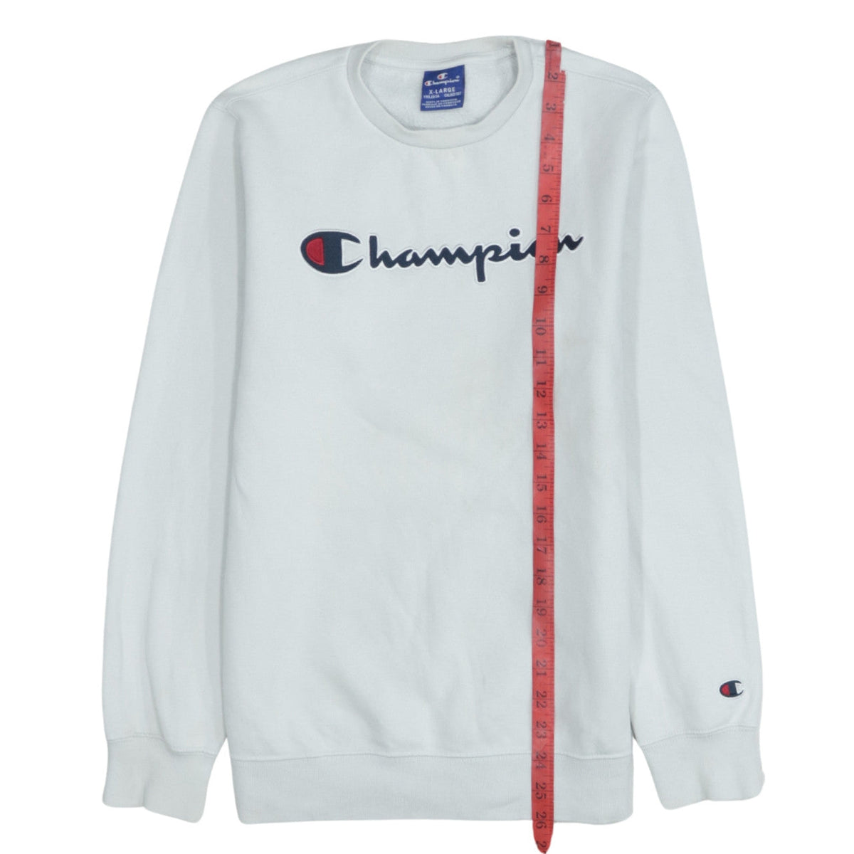 Champion Boys White Logo Pullover Sweatshirt 14 Years