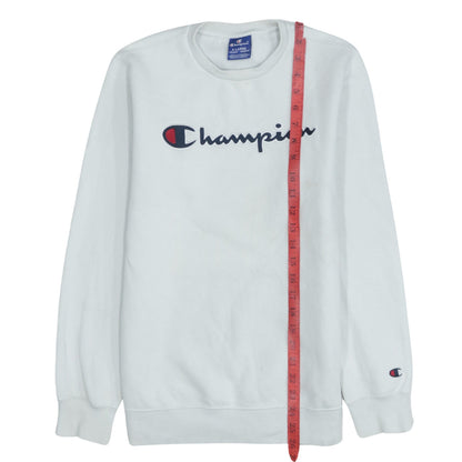 Champion Boys White Logo Pullover Sweatshirt 14 Years