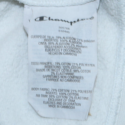 Champion Boys White Logo Pullover Sweatshirt 14 Years