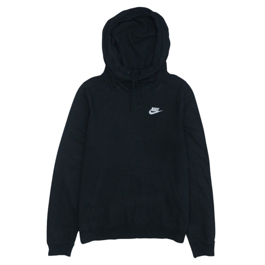 Womens UK Size S Nike Black Pullover Hoodie