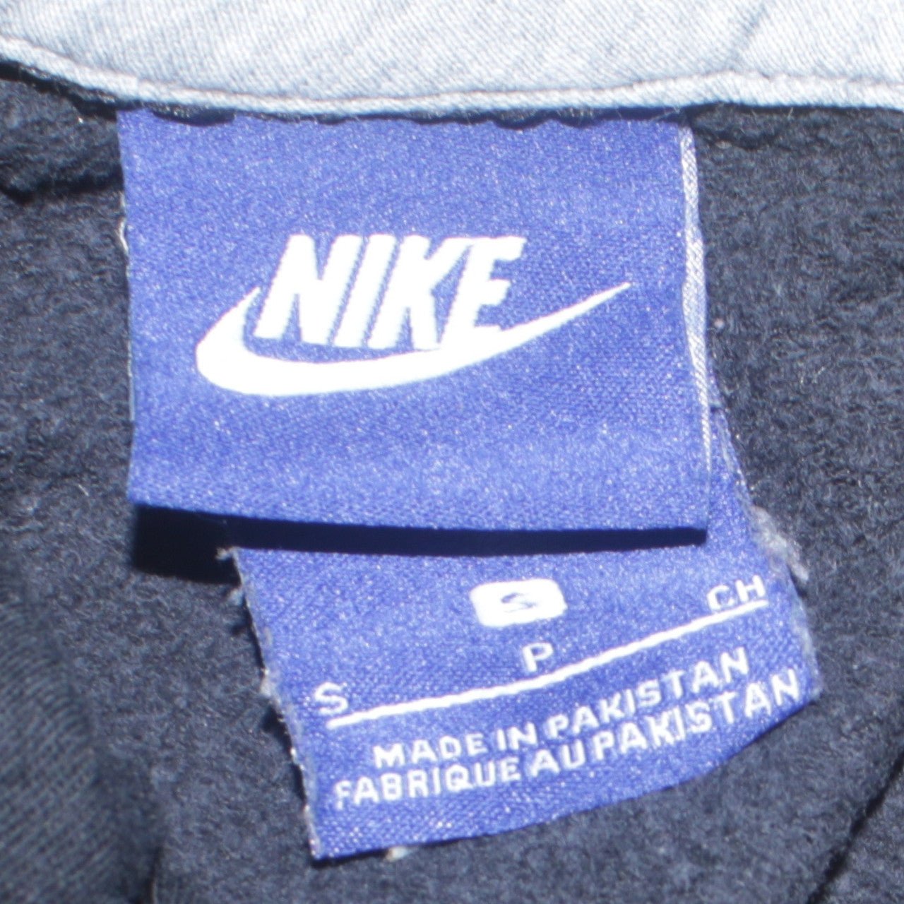 Womens UK Size S Nike Black Pullover Hoodie