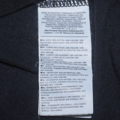Womens UK Size S Nike Black Pullover Hoodie