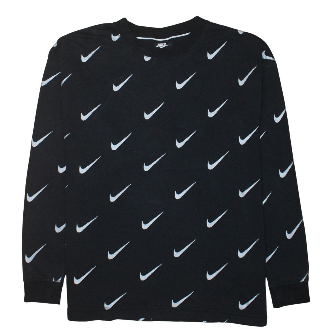Womens UK Size S Nike Black Pullover Sweatshirt