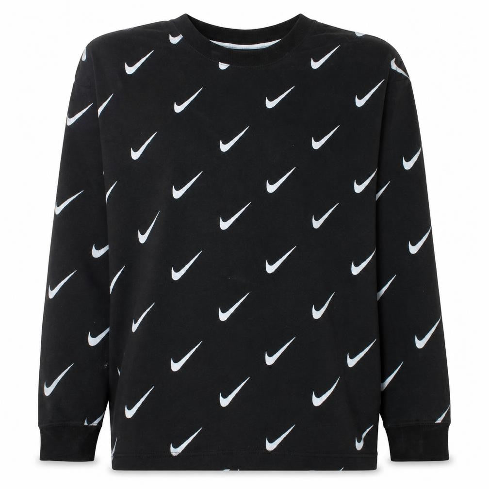 Womens UK Size S Nike Black Pullover Sweatshirt