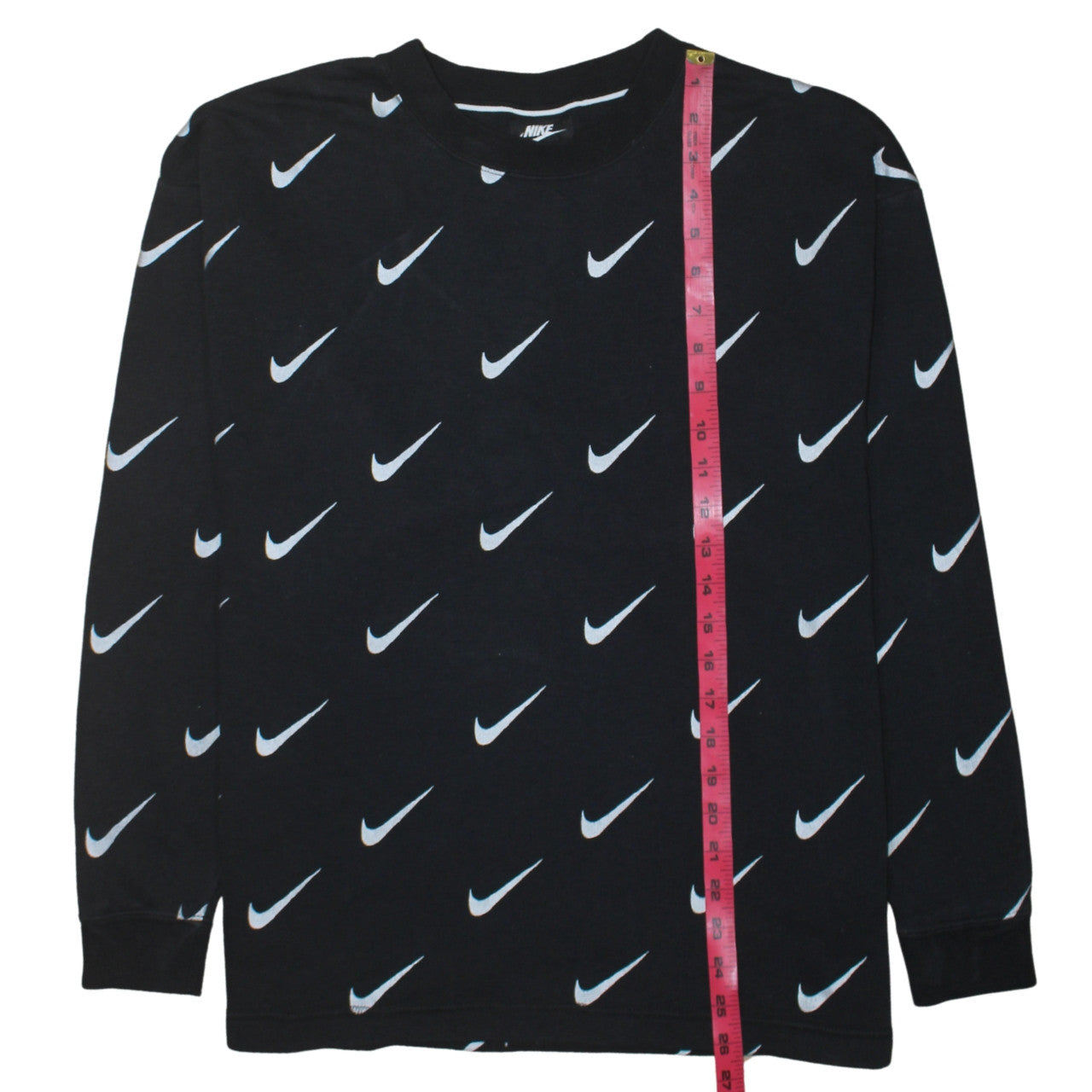 Womens UK Size S Nike Black Pullover Sweatshirt