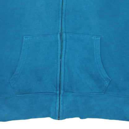 Womens UK Size M Gap Blue Full Zip Hoodie