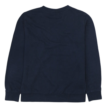 Champion Boys Blue Crew Neck Logo Pullover Sweatshirt 13-14 Years