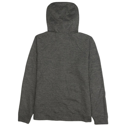 Womens UK Size L The North Face Grey Full Zip Hoodie