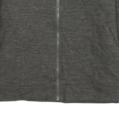 Womens UK Size L The North Face Grey Full Zip Hoodie