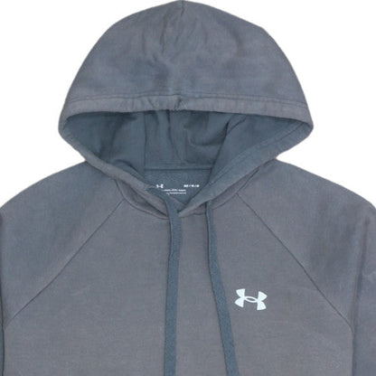 Mens UK Size M Under armour Grey Pullover Hoodie