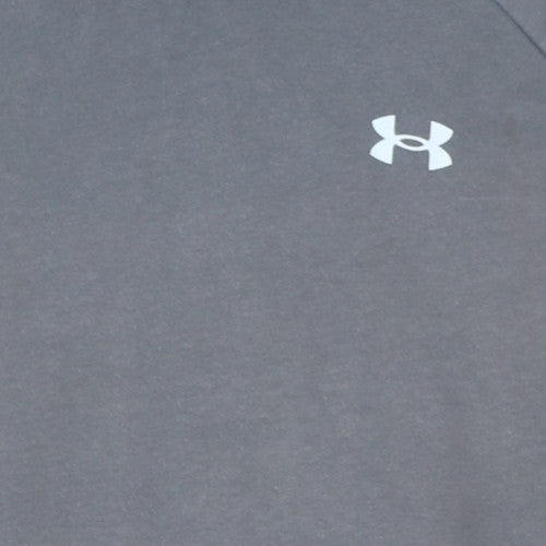 Mens UK Size M Under armour Grey Pullover Hoodie