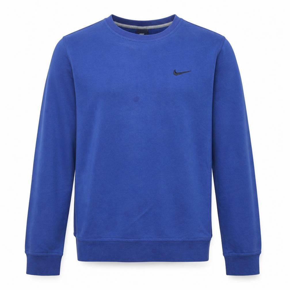 Mens UK Size L Nike Blue Pullover Sweatshirt