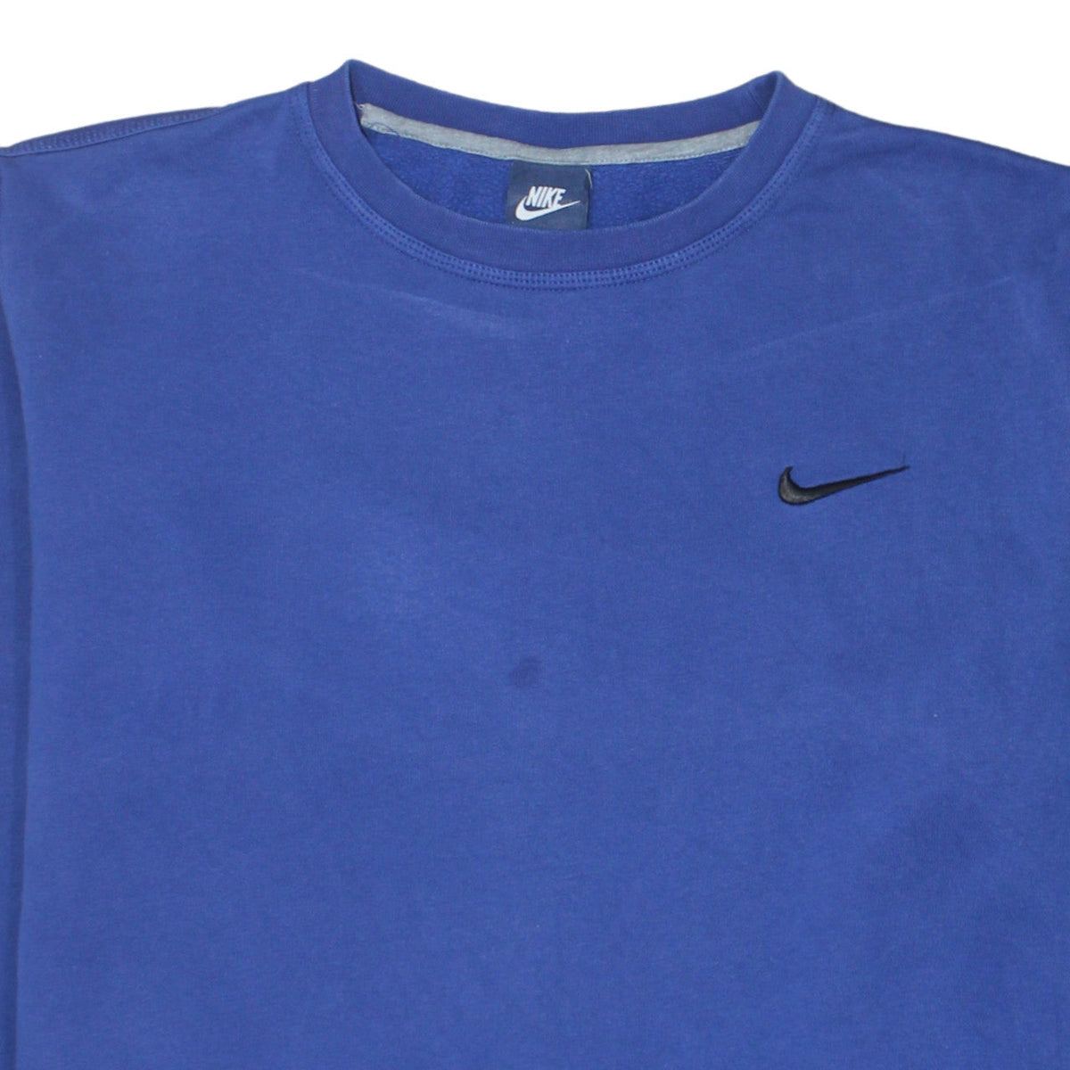 Mens UK Size L Nike Blue Pullover Sweatshirt
