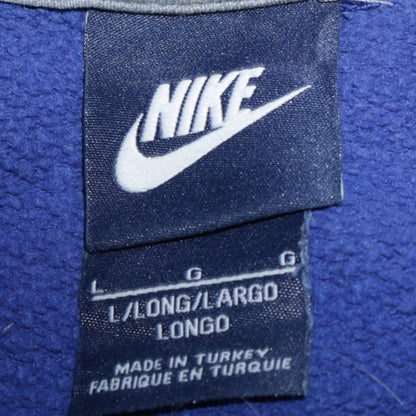 Mens UK Size L Nike Blue Pullover Sweatshirt