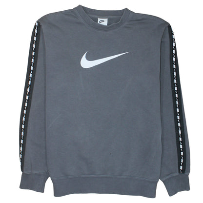 Mens UK Size M Nike Grey Pullover Sweatshirt