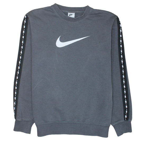 Mens UK Size M Nike Grey Pullover Sweatshirt