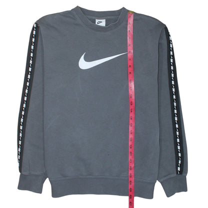 Mens UK Size M Nike Grey Pullover Sweatshirt