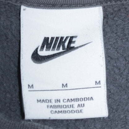 Mens UK Size M Nike Grey Pullover Sweatshirt