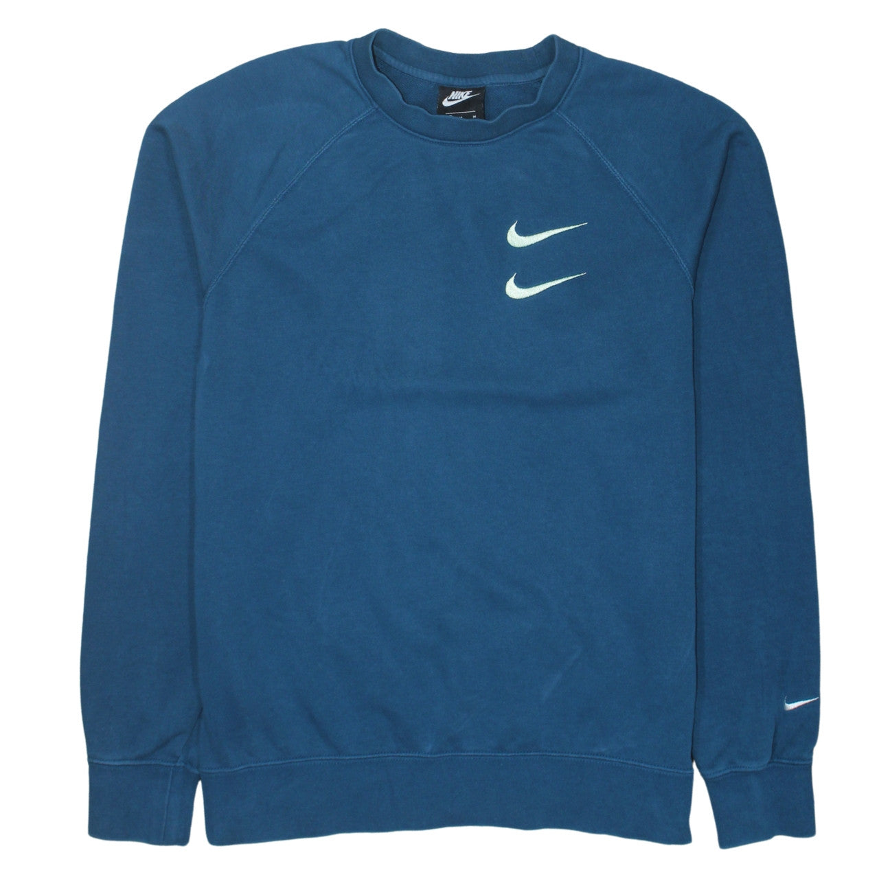 Mens UK Size M Nike Blue Pullover Sweatshirt