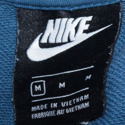 Mens UK Size M Nike Blue Pullover Sweatshirt