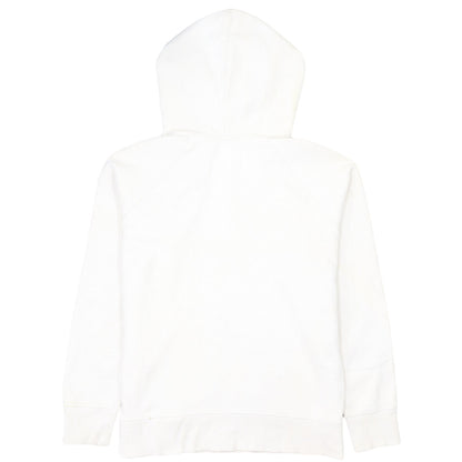 Mens UK Size M Levi's White Pullover Hoodie