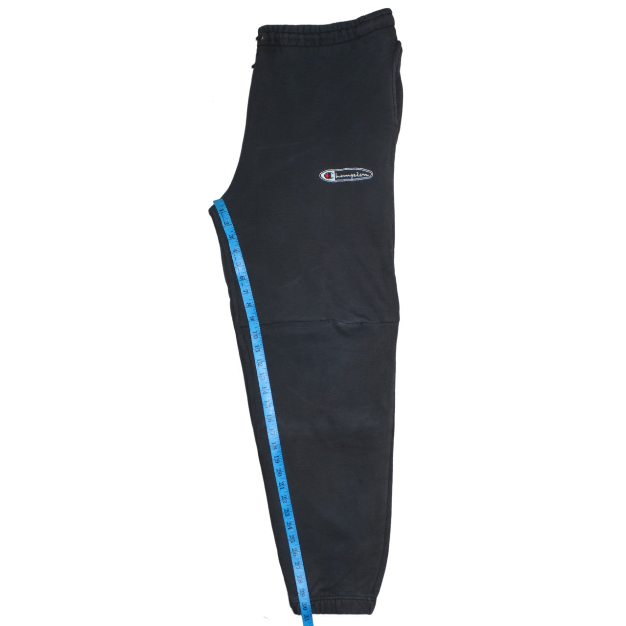 Mens UK Size XL Champion Regular Fit Sweatpants Black Trousers