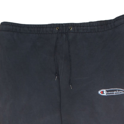 Mens UK Size XL Champion Regular Fit Sweatpants Black Trousers