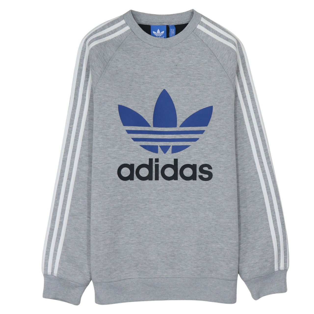 Mens UK Size M adidas Grey Pullover Sweatshirt