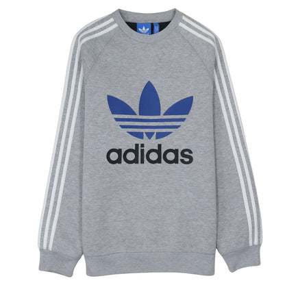 Mens UK Size M adidas Grey Pullover Sweatshirt
