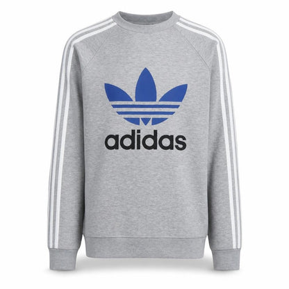 Mens UK Size M adidas Grey Pullover Sweatshirt