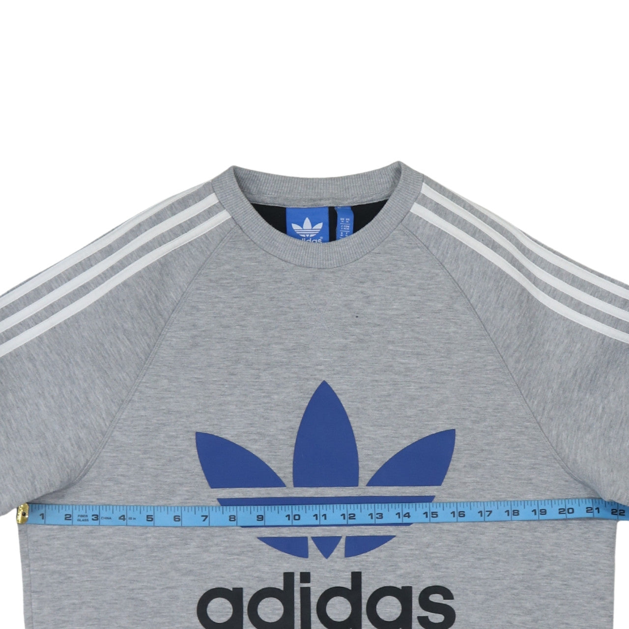 Mens UK Size M adidas Grey Pullover Sweatshirt