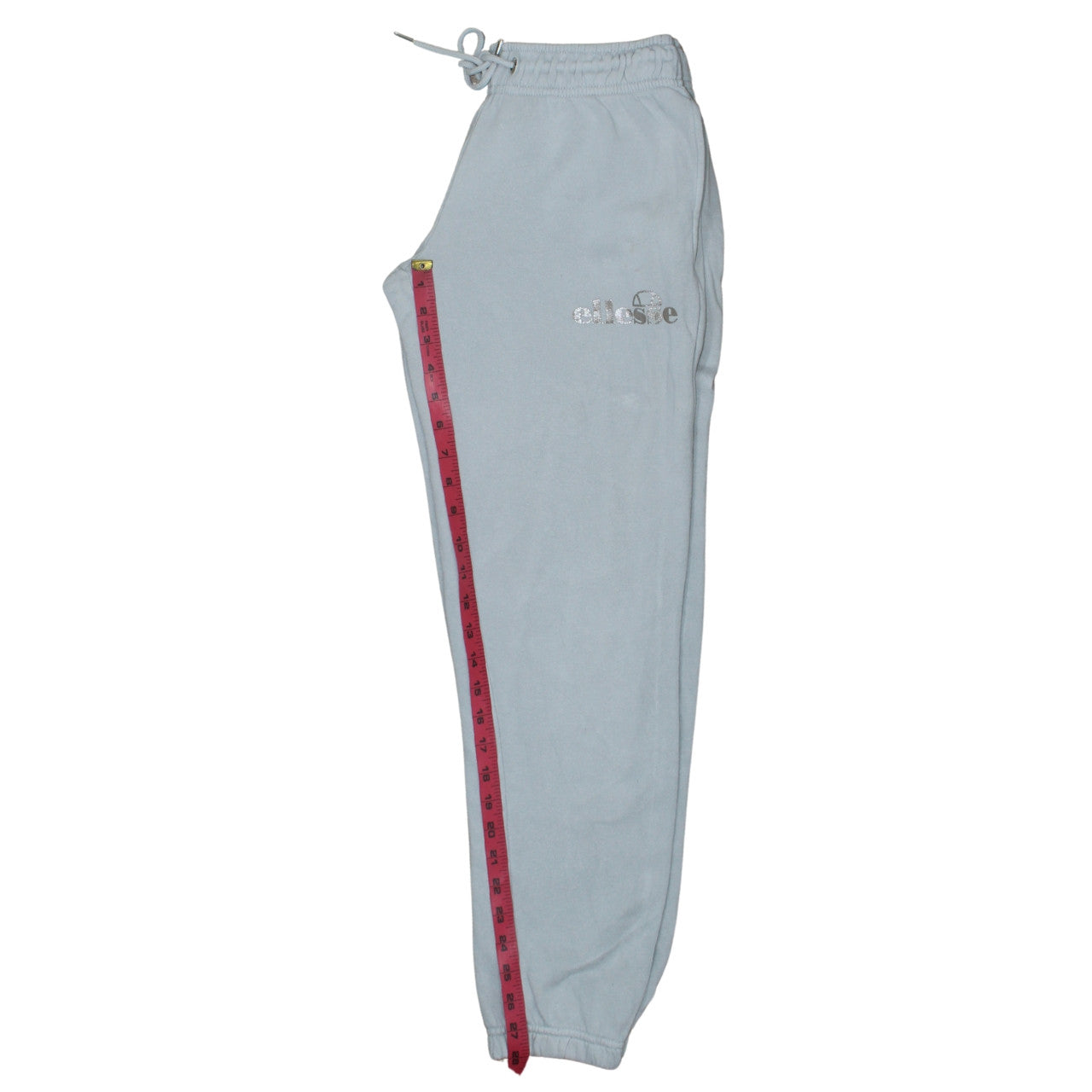 Womens UK Size 10 ellesse Regular Fit Sweatpants Grey Trousers