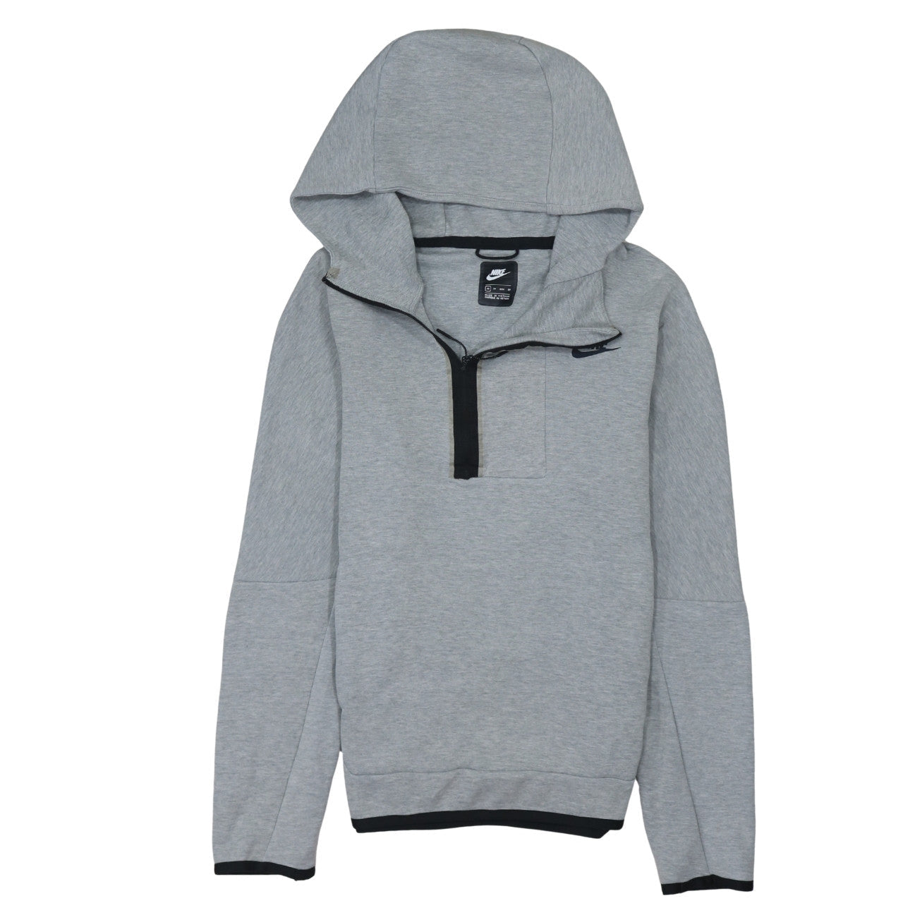 Mens UK Size XS Nike Grey Pullover Hoodie