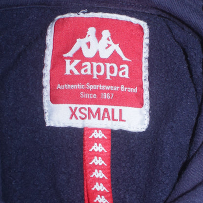 Mens UK Size XS Kappa Blue Pullover Hoodie