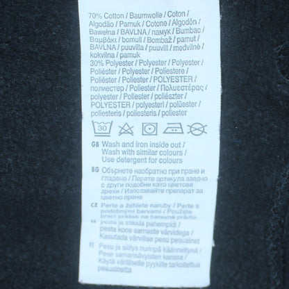 Teens UK Size 164 PUMA Black Pullover Hoodie