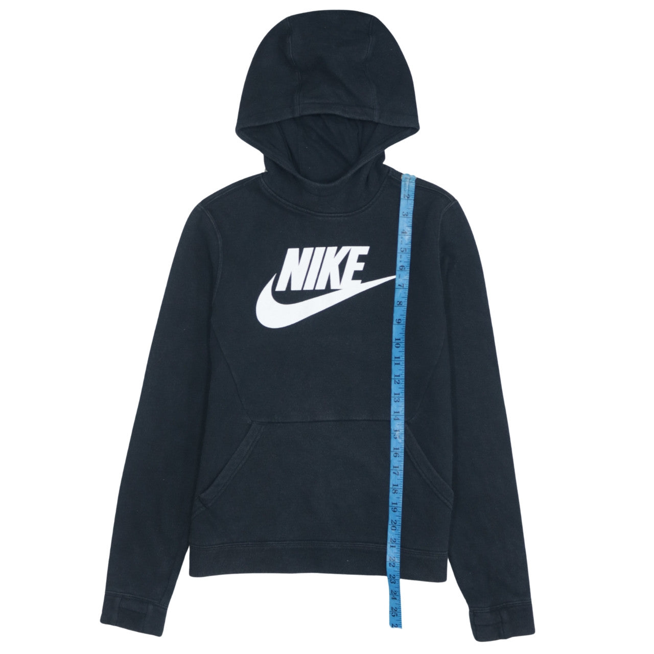Boys UK Size 12-13 Years Nike Black Pullover Hoodie