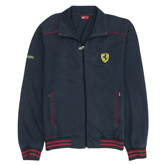 Mens UK Size M PUMA Blue Racing Jacket