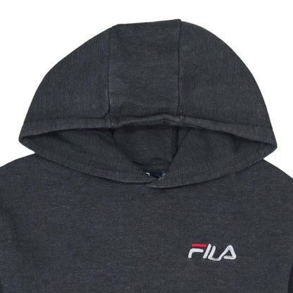 Mens UK Size S FILA Grey Pullover Hoodie