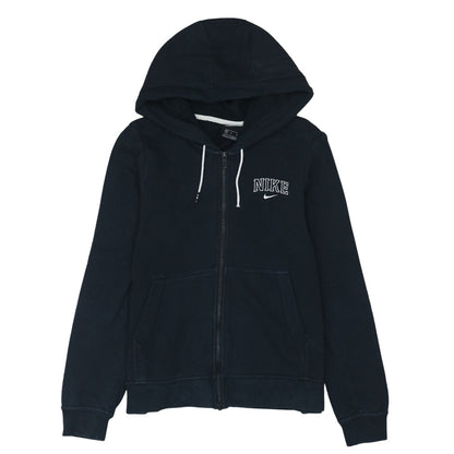 Mens UK Size M Nike Black Full Zip Hoodie